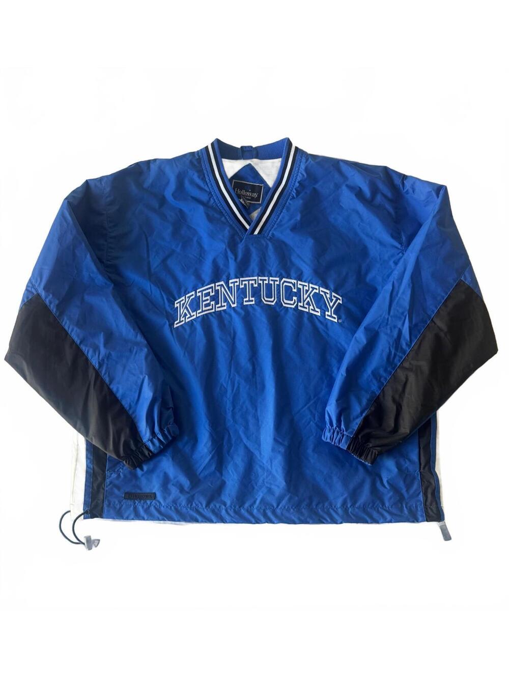 Nylon pullover windbreaker, University of Kentucky Wildcats